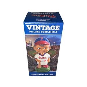 Phillies 2015 Vintage Bobblehead Brand New in Box!